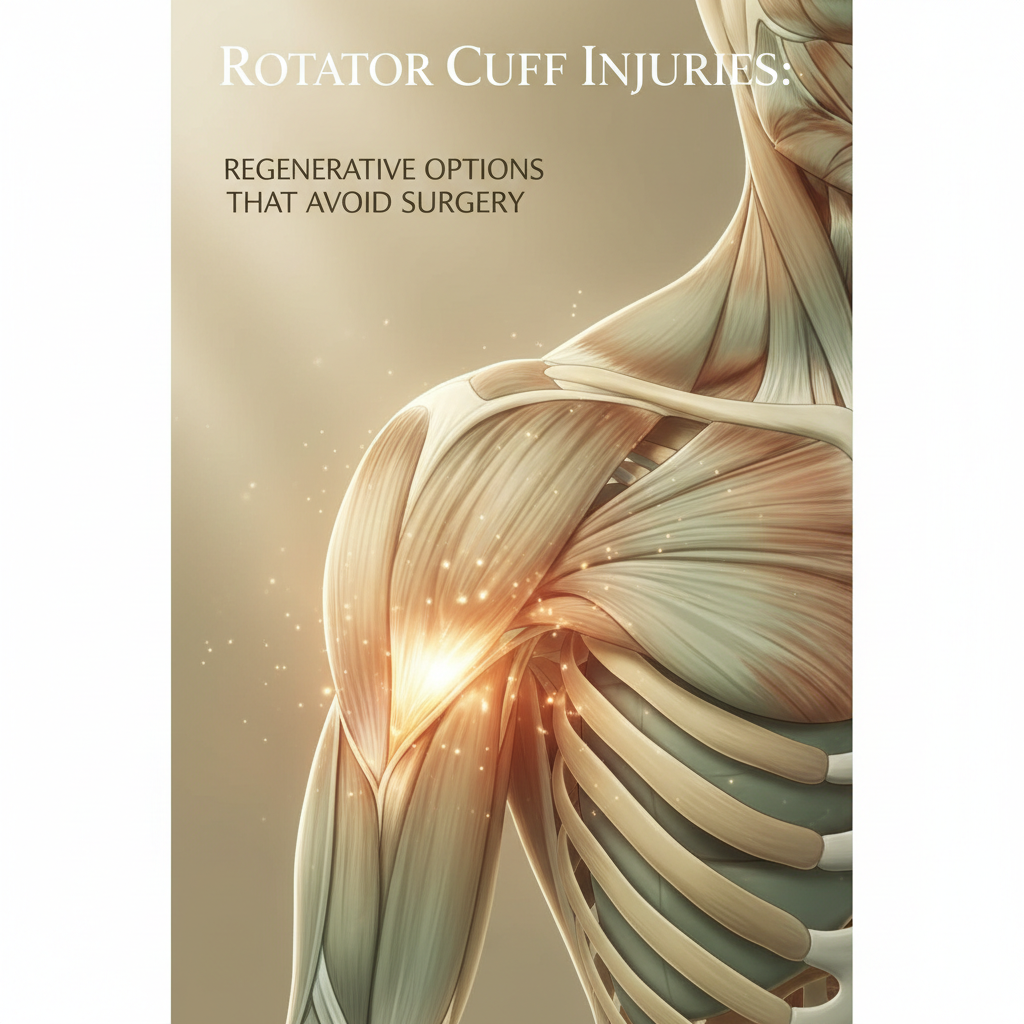 Rotator Cuff Injuries: Regenerative Options that Avoid Surgery